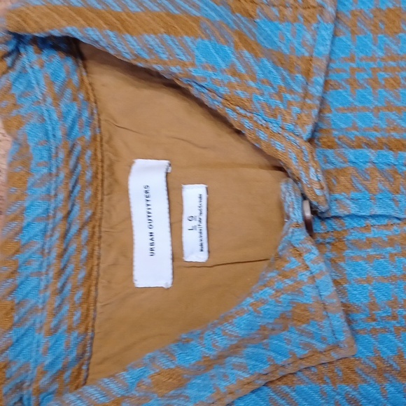 Urban Outfitters Oversize Men's Heavy Cotton Button Down Shirt Size L - Picture 2 of 8